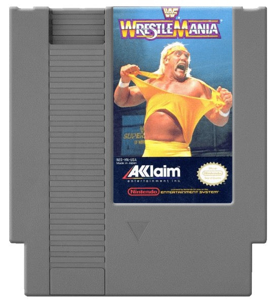 WWF Wrestlemania Cover Art and Product Photo