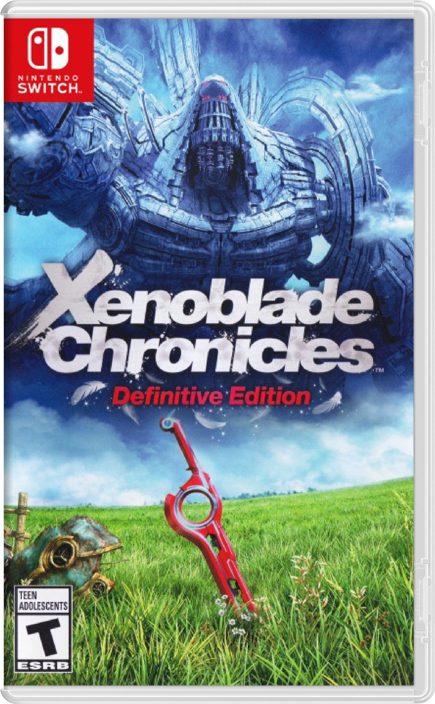 Xenoblade Chronicles Definitive Edition Cover Art