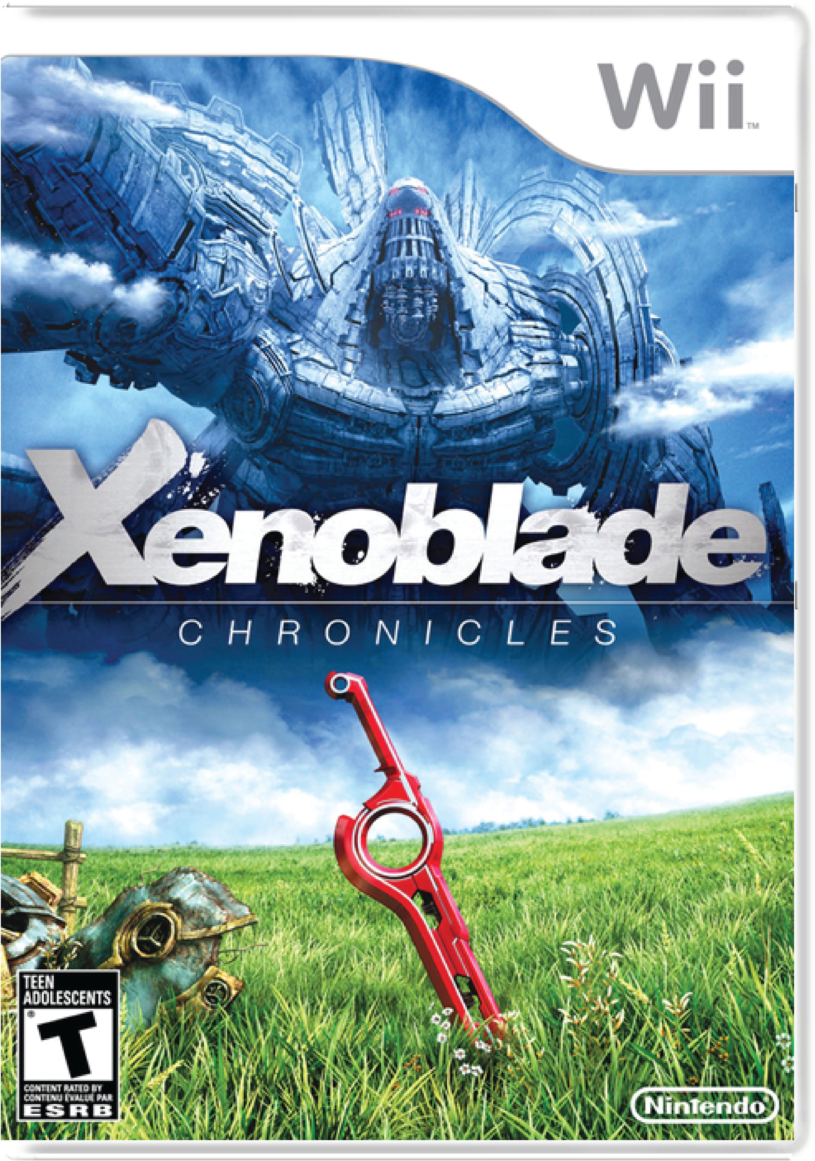 Xenoblade Chronicles Cover Art