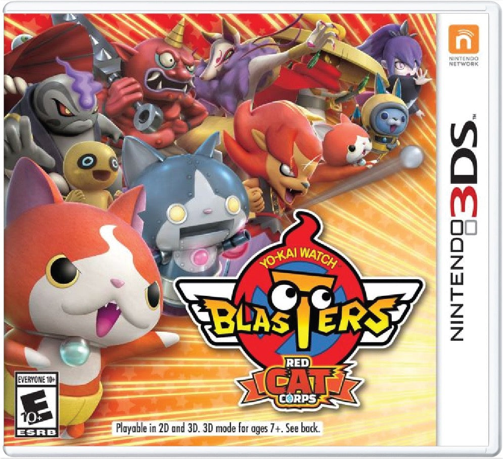 Yo-Kai Watch Blasters Red Cat Corps Cover Art