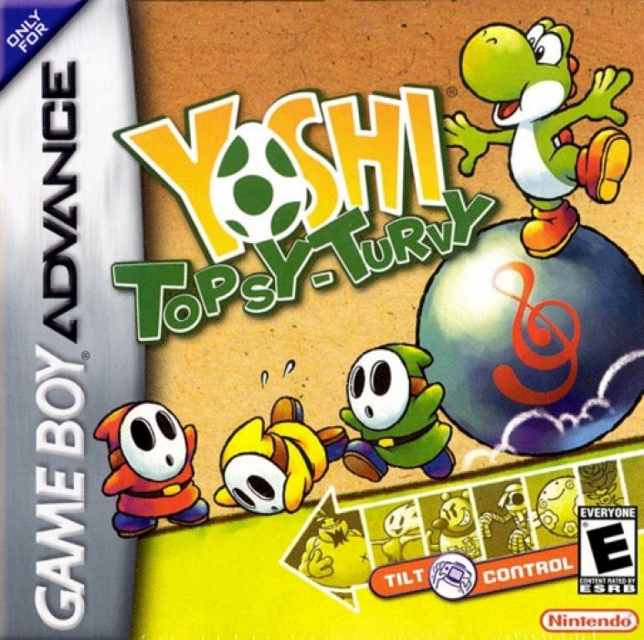 Yoshi Topsy Turvy Cover Art