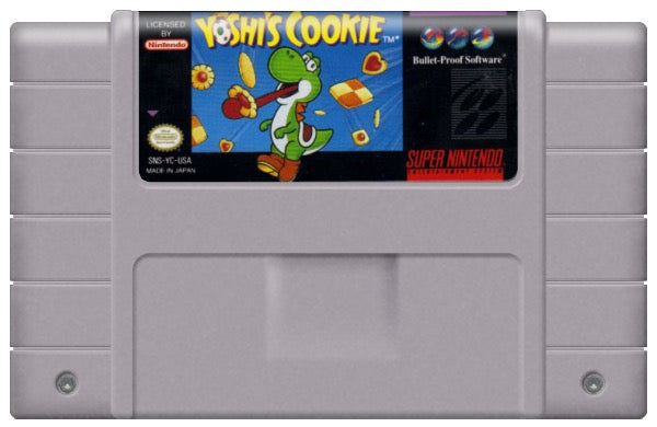 Yoshi's Cookie Cartridge