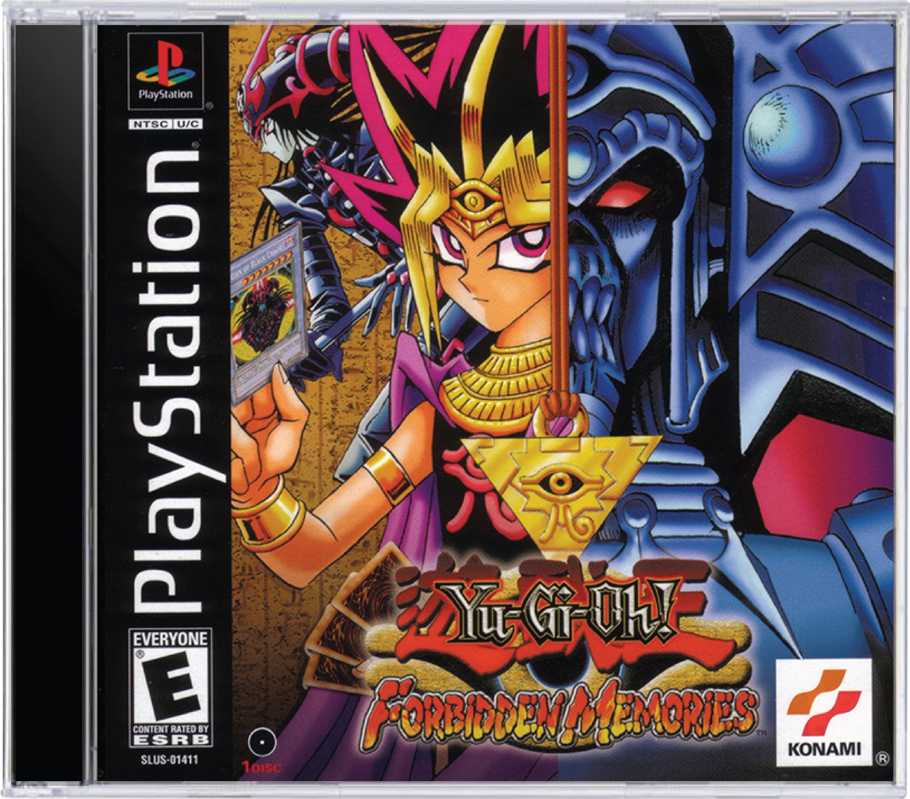 Yu-Gi-Oh Forbidden Memories Cover Art and Product Photo