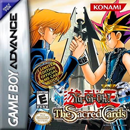 Yu-Gi-Oh Sacred Cards Cover Art