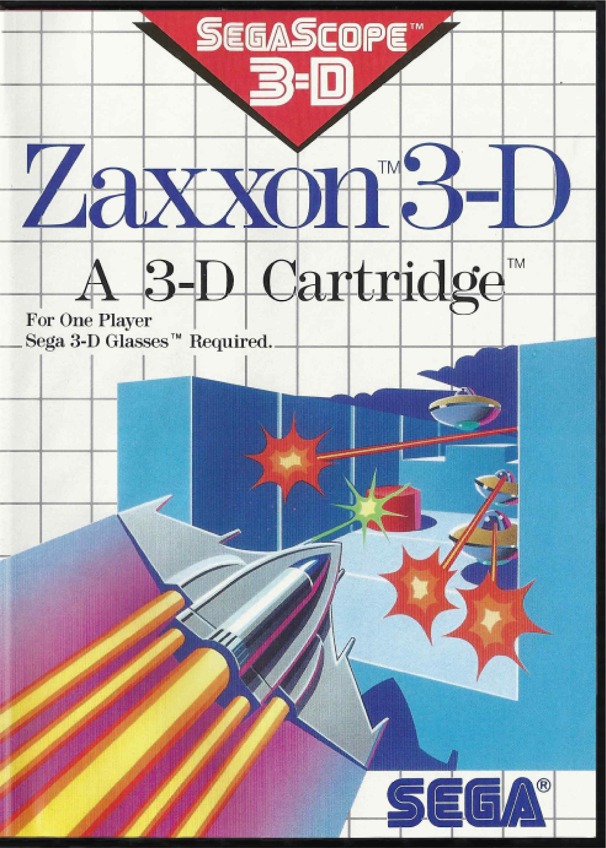Zaxxon 3D Cover Art