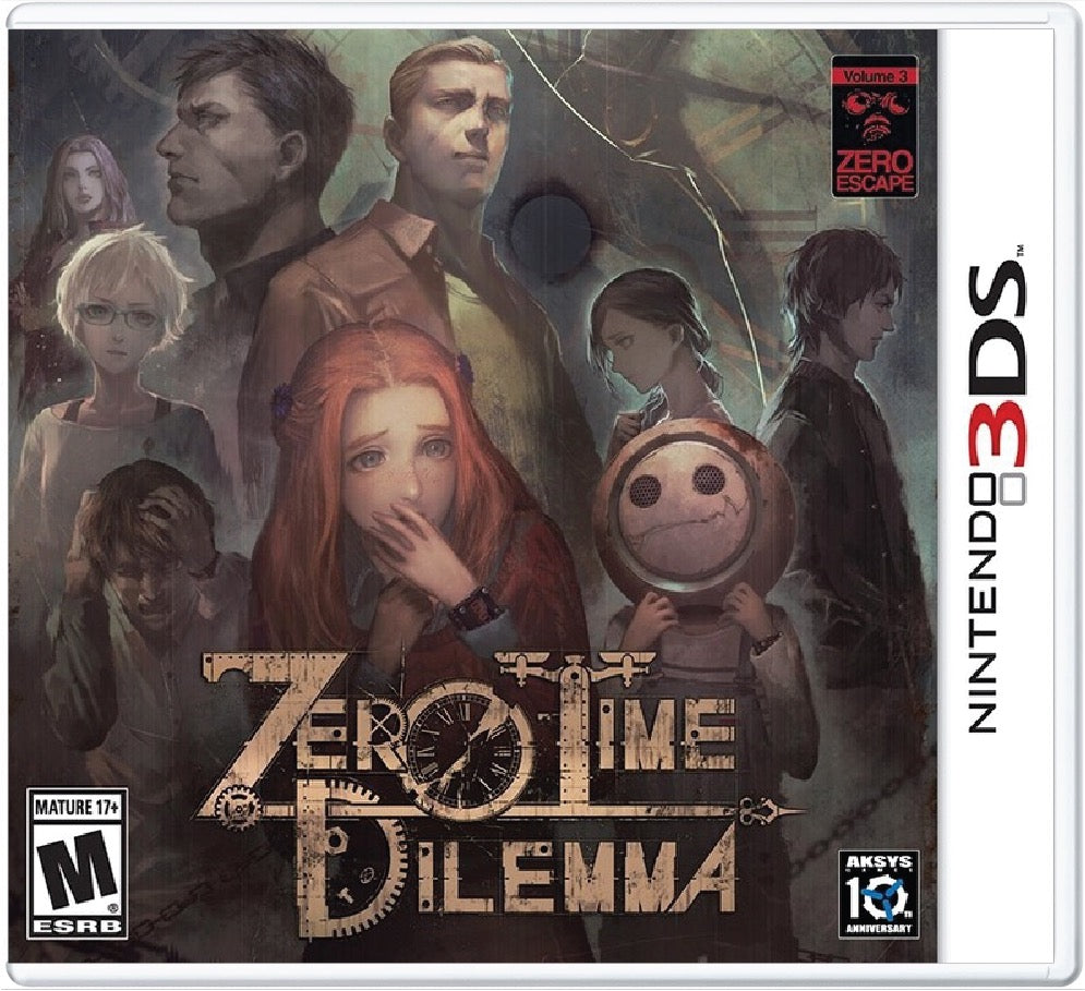 Zero Time Dilemma Cover Art