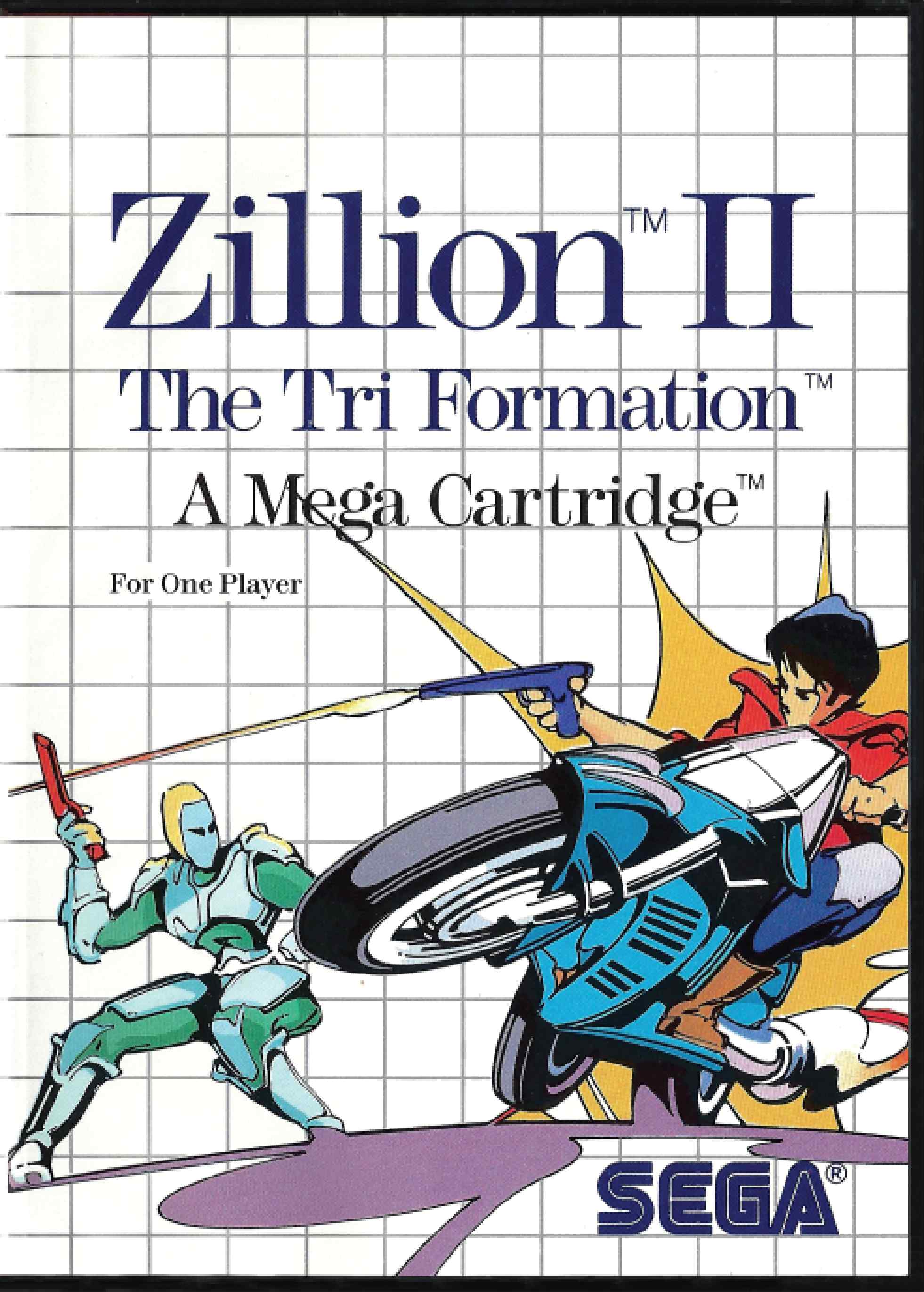 Zillion II Cover Art