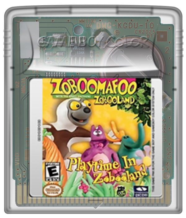 Zoboomafoo Playtime in Zobooland for Nintendo Game Boy Color