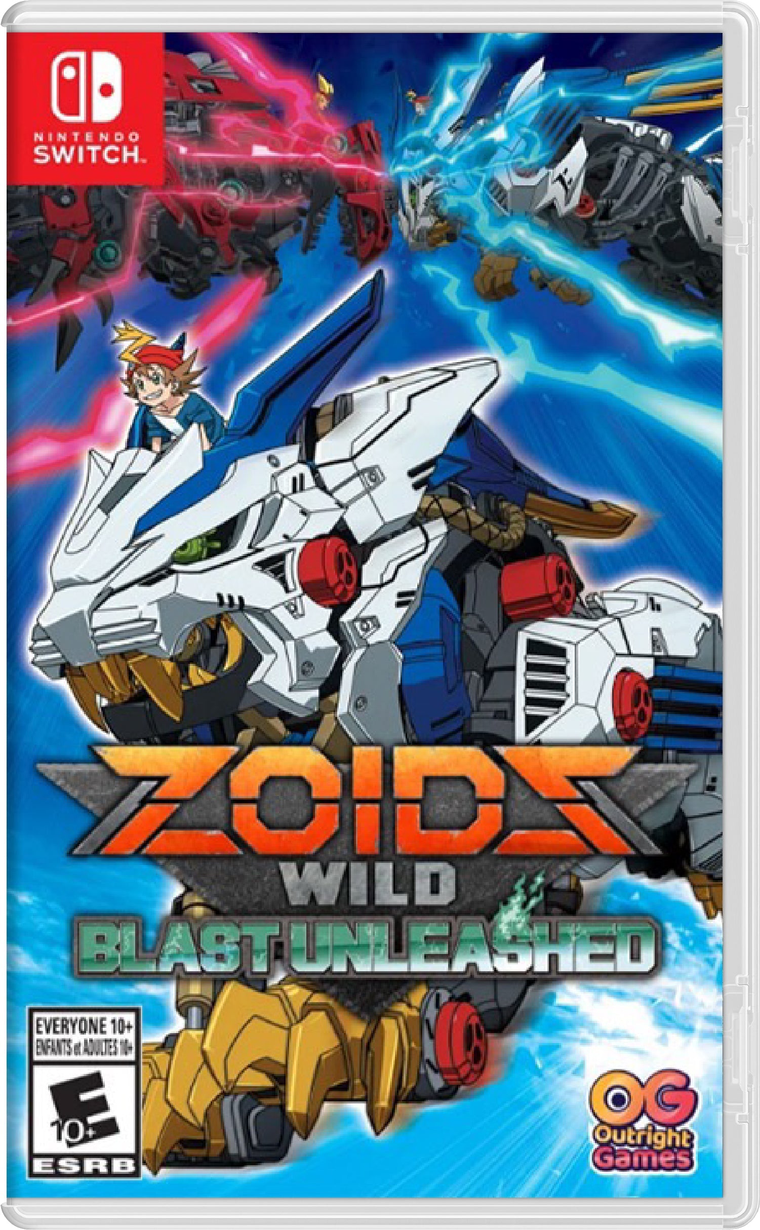 Zoids Wild Blast Unleashed Cover Art