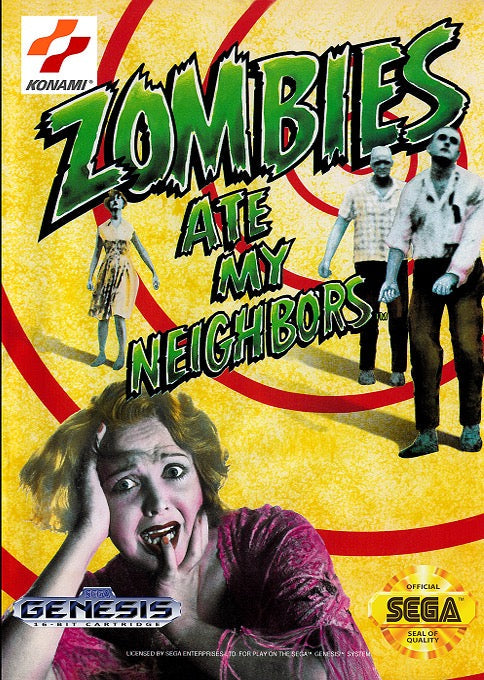 Zombies Ate My Neighbors Cover Art