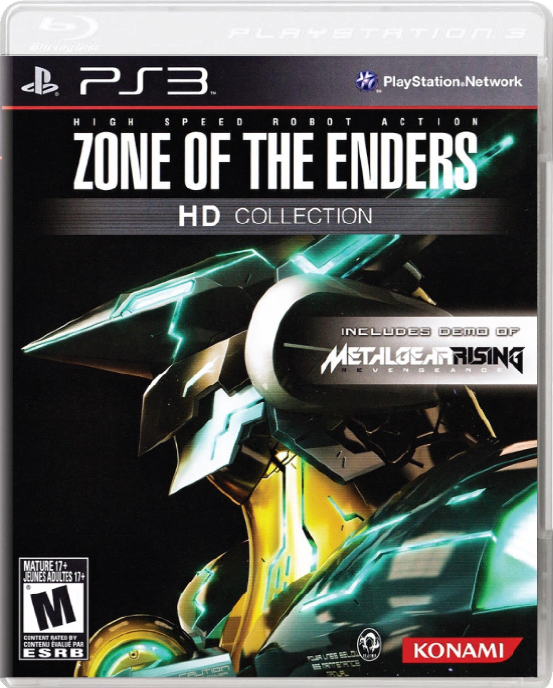 Zone of the Enders HD Collection Cover Art