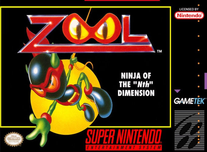Zool Ninja of the Nth Dimension Cover Art